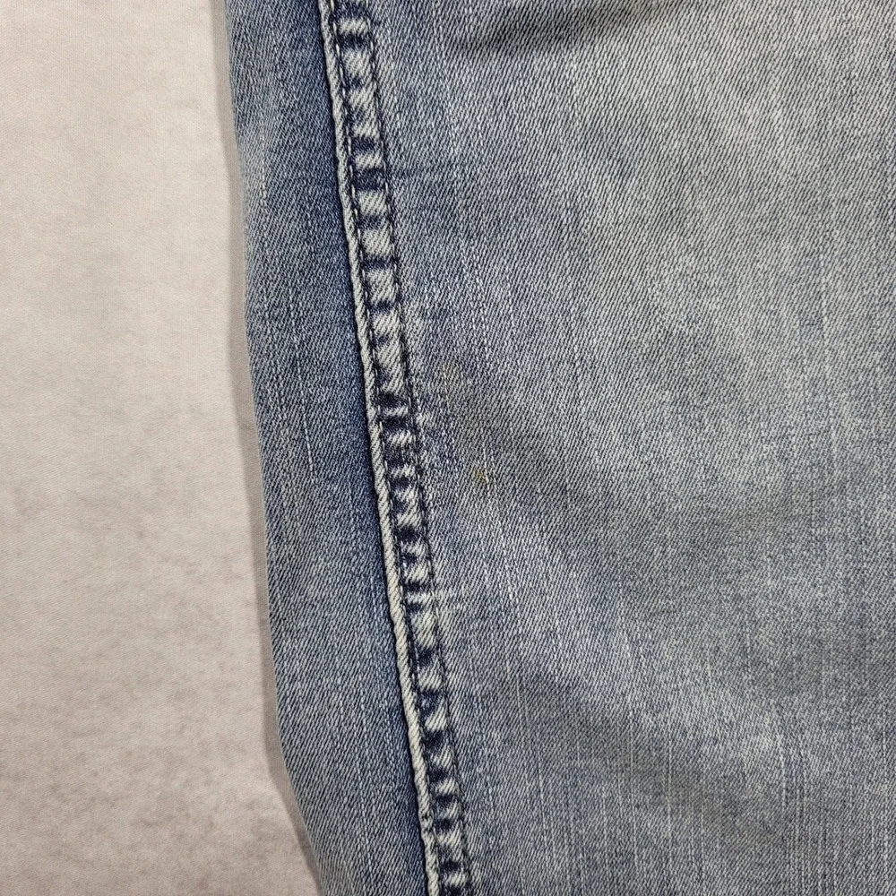 Silver Jeans Authentic Denim Womens‎ 2 Curvy High Slim Straight 25x32 *